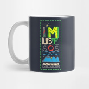 i am lost Mug